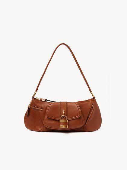 The 99 shoulder bag in grained leather Product Image