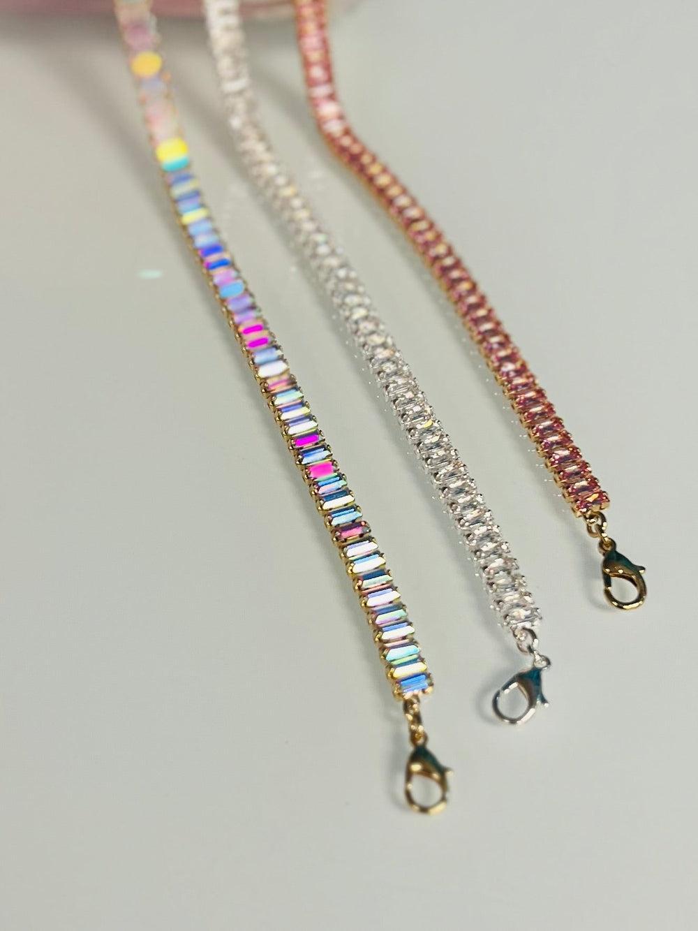 Posh Tennis Necklace- 3 colors* Product Image