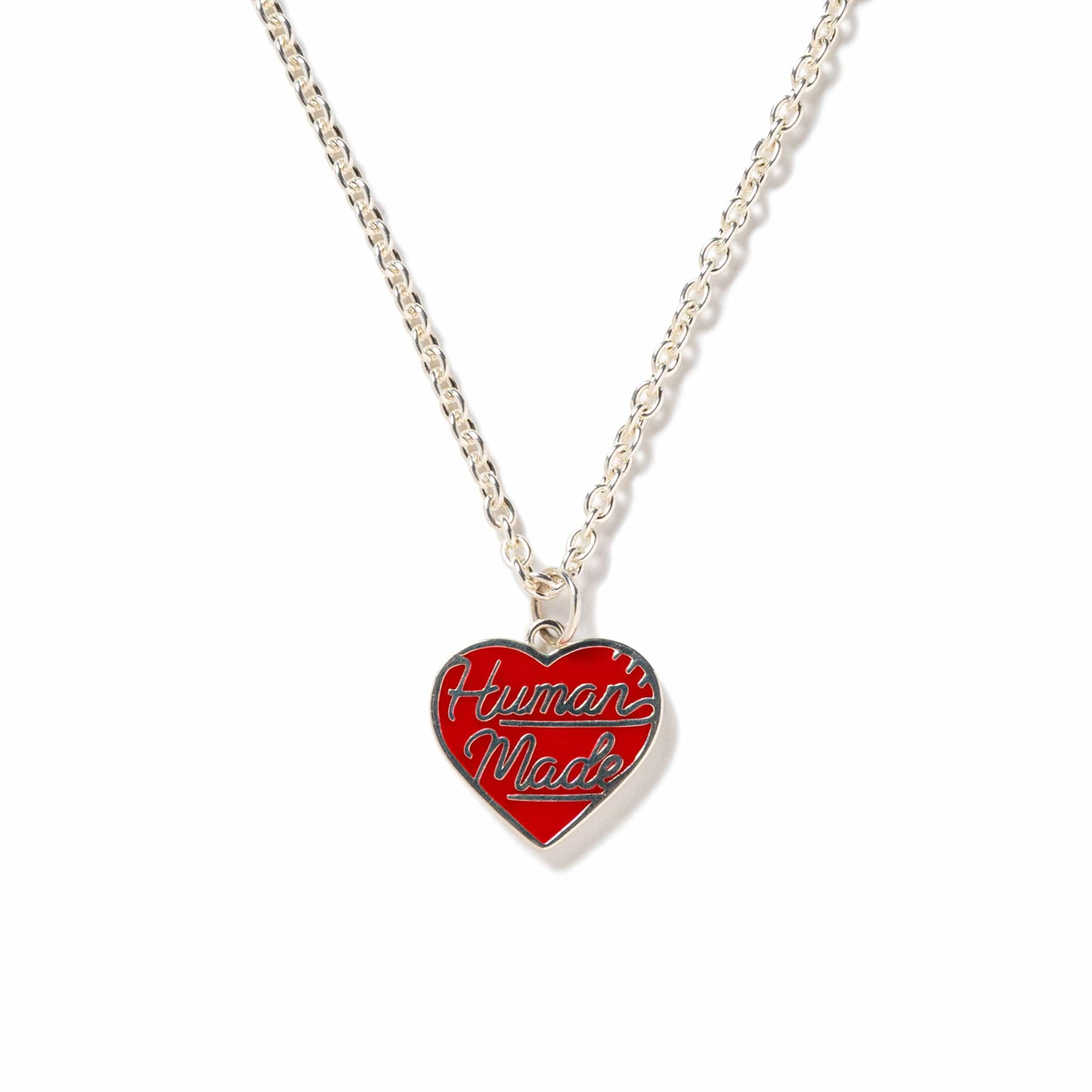 HEART SILVER NECKLACE Male Product Image