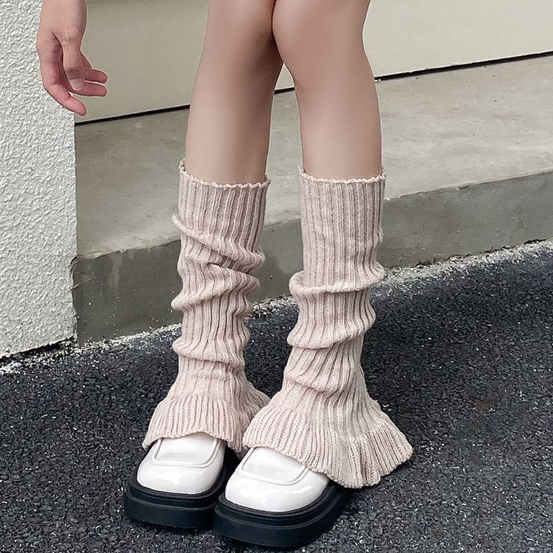 Plain Knit Leg Warmer Product Image