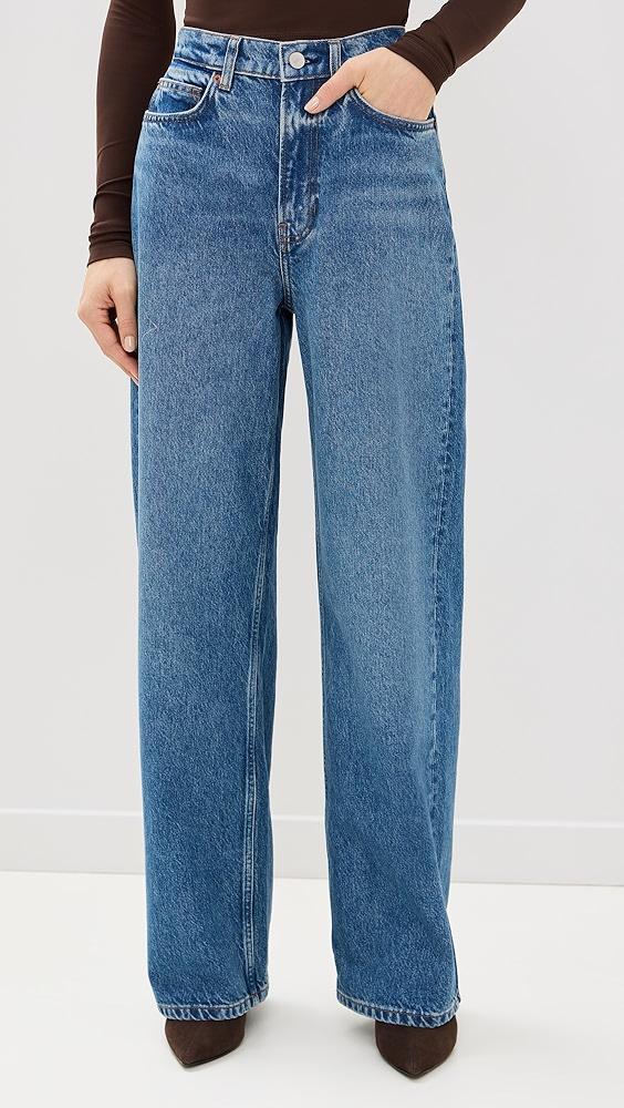 Reformation Wes High Rise Wide Leg Jeans | Shopbop Product Image