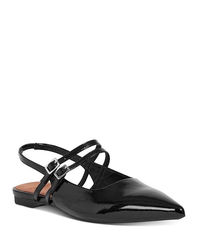 Vagabond Womens Hermine Pointed Toe Double Strap Flats Product Image