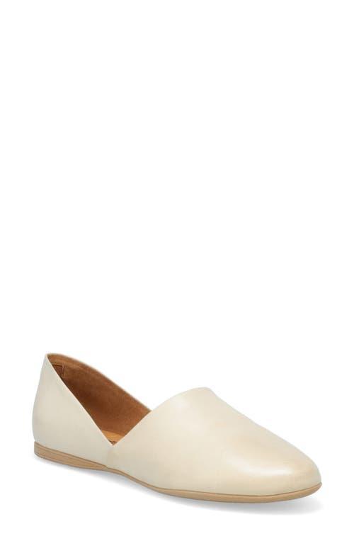 Miz Mooz Kimmy (Cream) Women's Flat Shoes Product Image