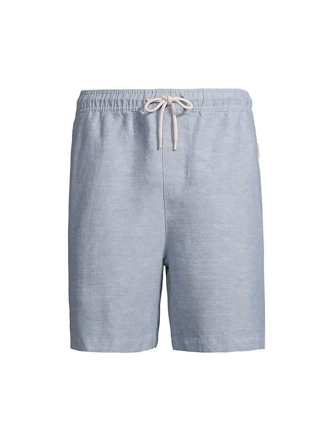 Mens Air Linen-Blend Drawstring Shorts Product Image