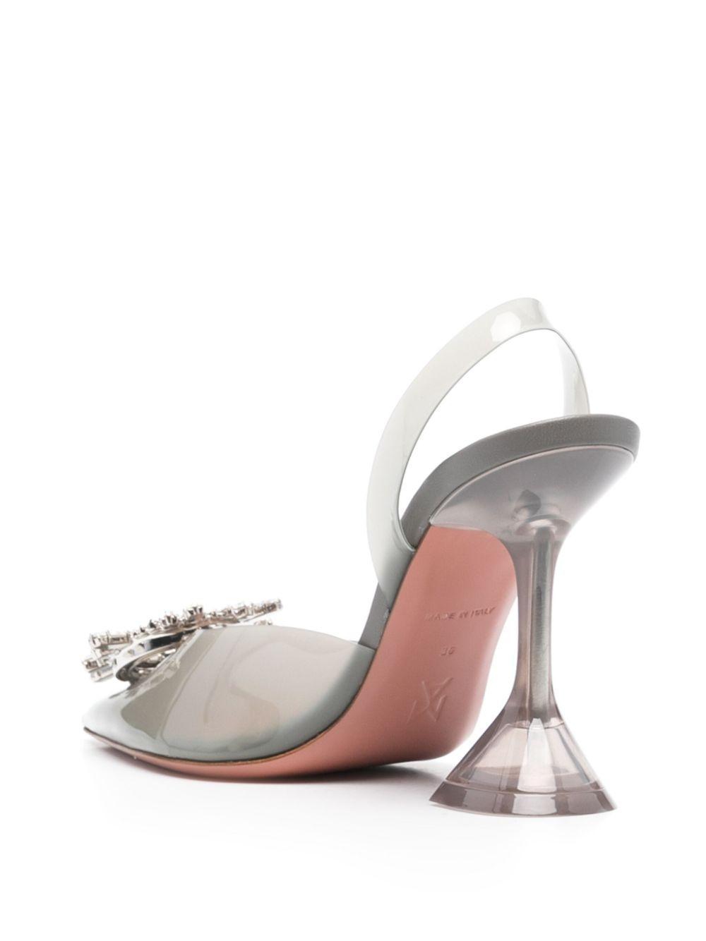 95mm Begum Glass slingback pumps Product Image