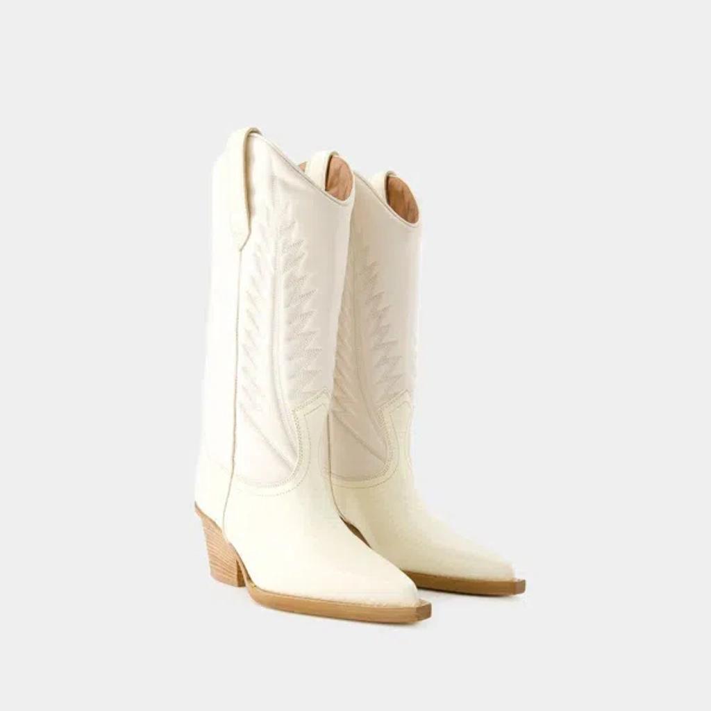 PARIS TEXAS Stiefel Rosario 60 -  - Leder - Beige In White Product Image