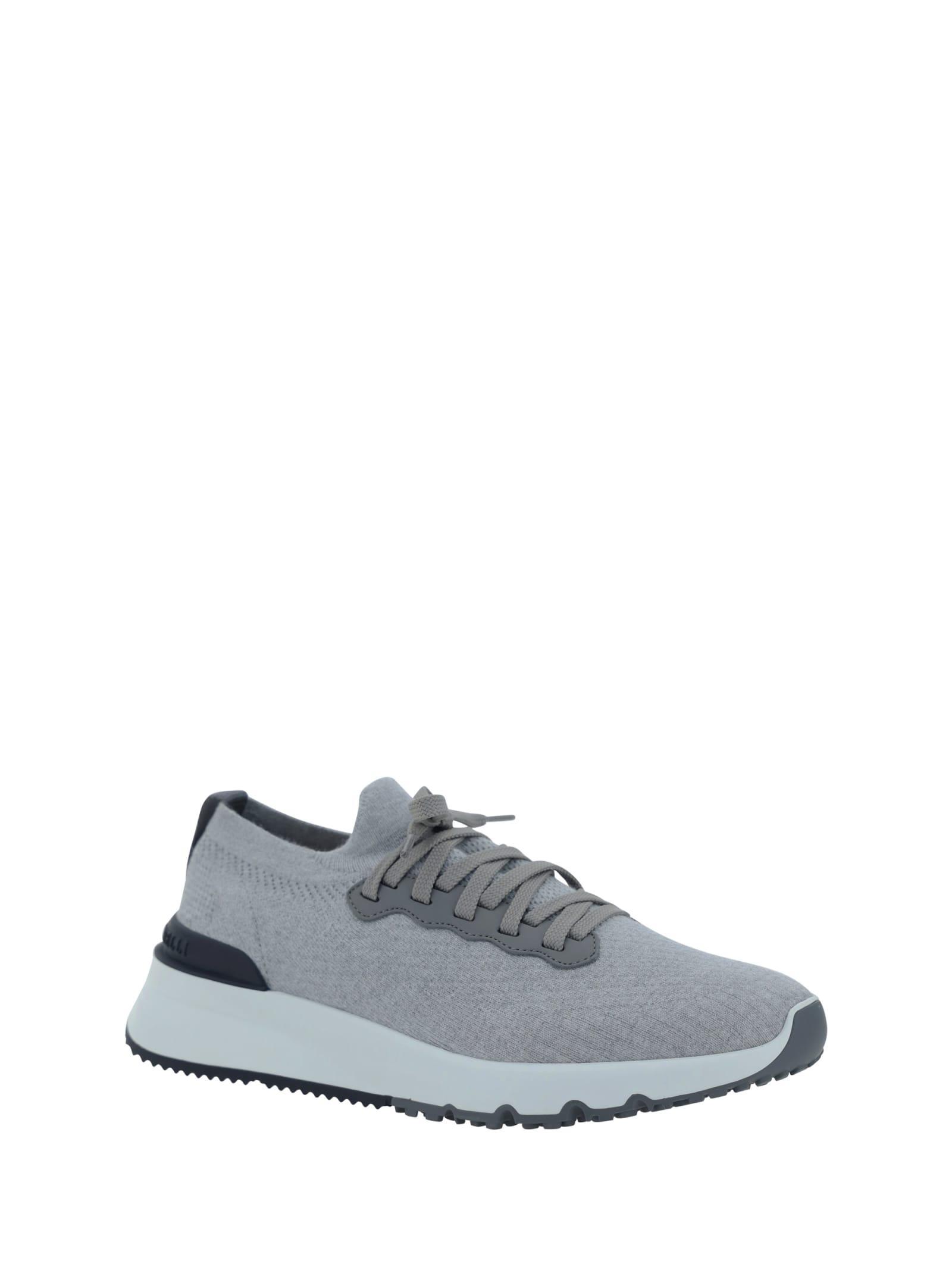 BRUNELLO CUCINELLI Sneakers In Grey Product Image