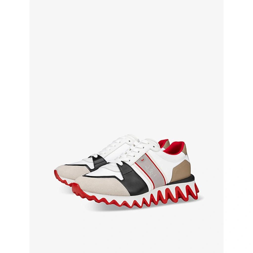 CHRISTIAN LOUBOUTIN Loubishark Sneakers In Version White Product Image