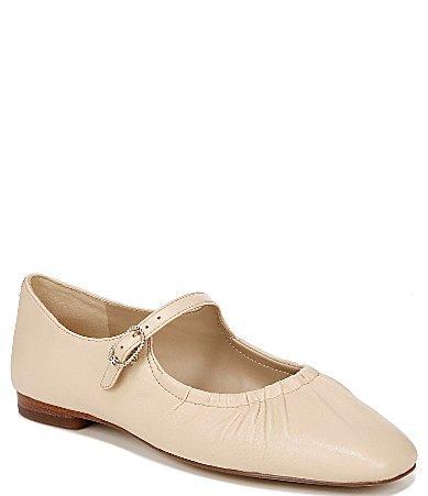 Sam Edelman Micah Leather Mary Jane Ballet Flats Product Image