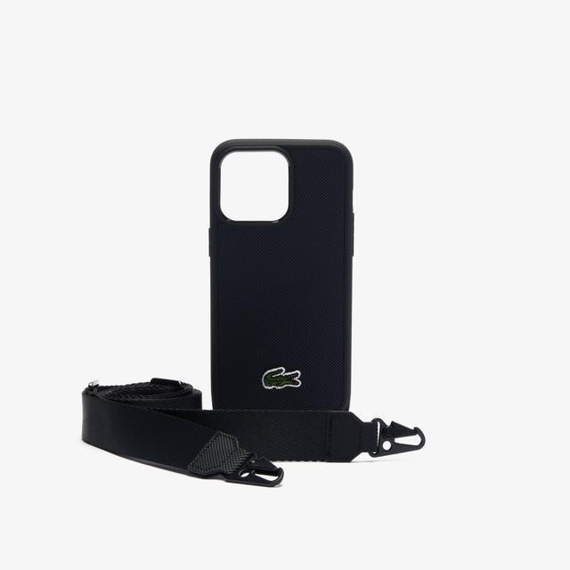 iPhone 15 Pro Max Case with Embroidered Crocodile Product Image