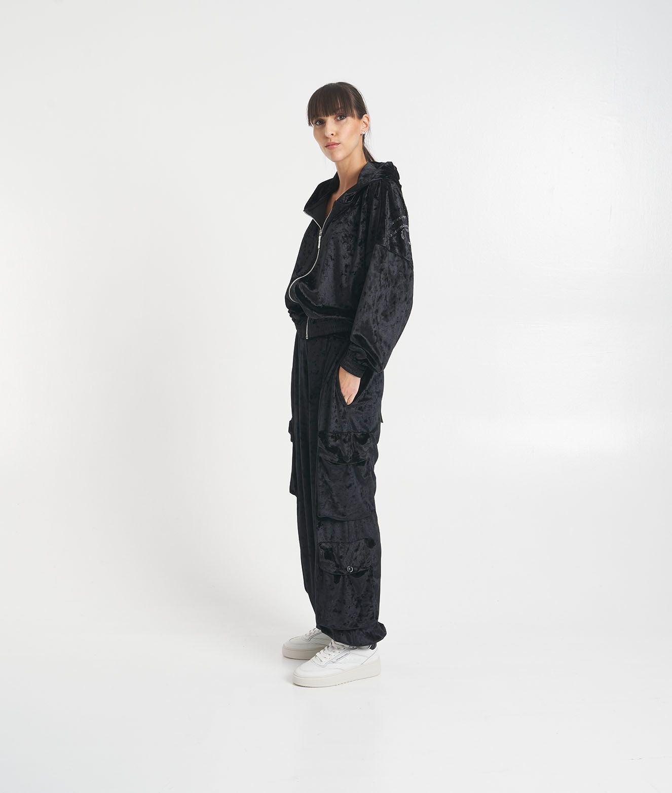 Pantalone cargo in velluto Female Product Image