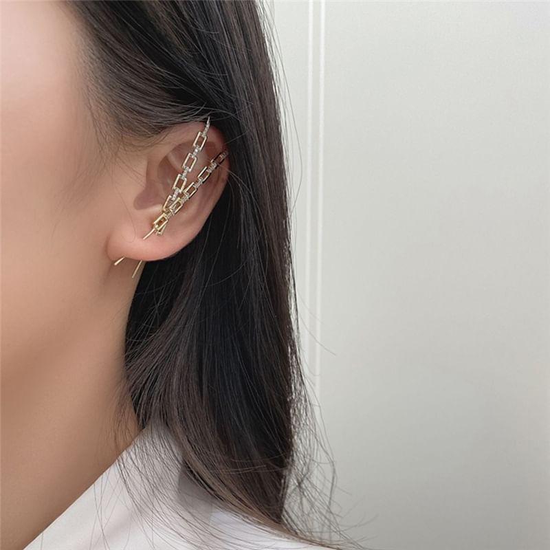 Rhinestone Alloy Ear Cuff (Various Designs) Product Image