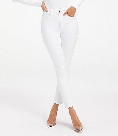 Good American Good Legs High Rise Crop Skinny Jeans Product Image