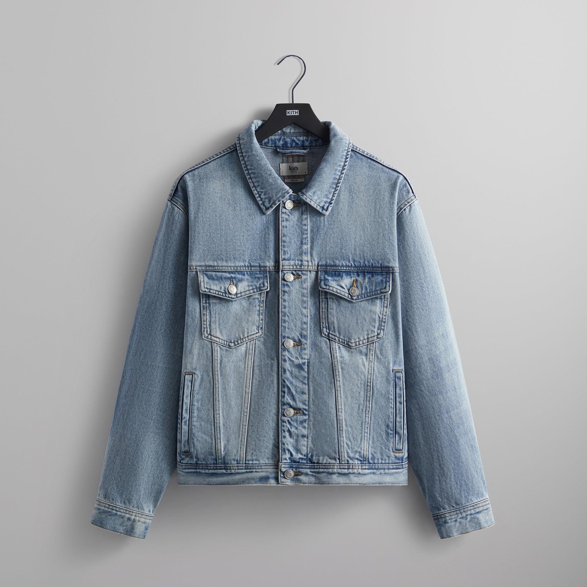 Kith Centre Denim Jacket - Light Indigo Male product image