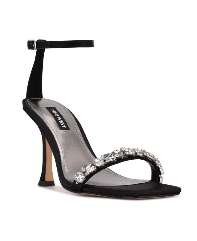 Nine West Yazmin Womens Rhinestone High Heel Dress Sandals Product Image