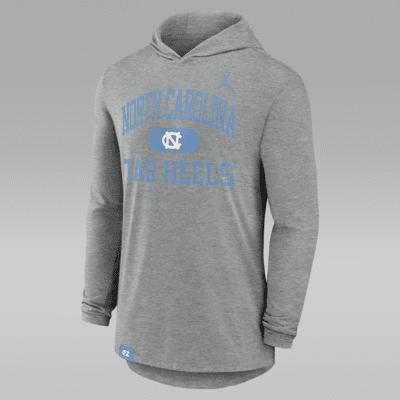 North Carolina Tar Heels Blitz Nike Mens Dri-FIT College Long-Sleeve Hooded T-Shirt Product Image