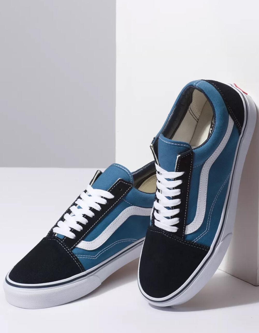 VANS Old Skool Navy & White Shoes Product Image