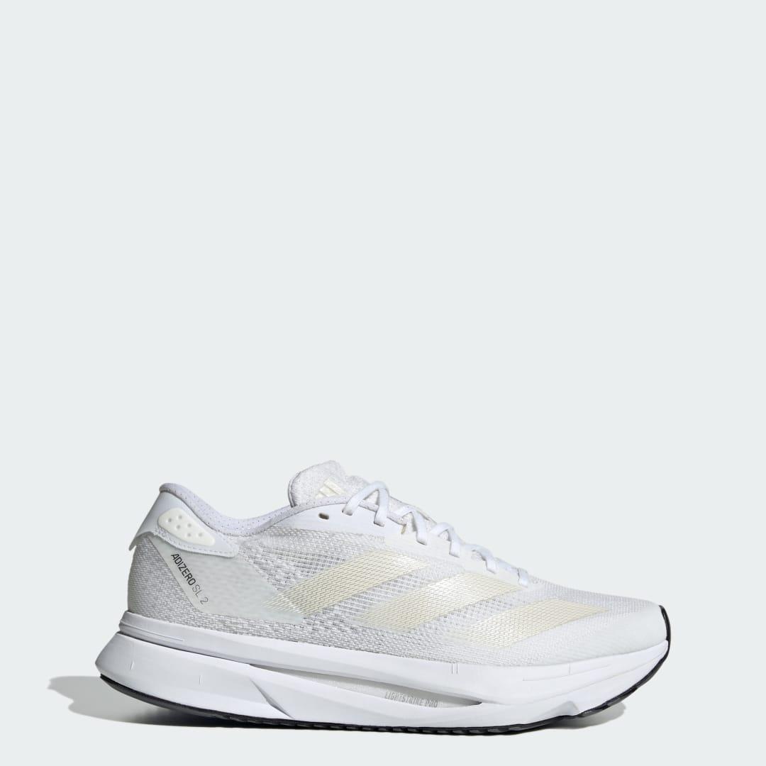 adidas Adizero SL2 Running Shoes Cloud White 10 Womens Product Image