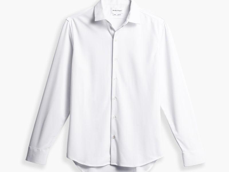 White Men's Apollo Dress Shirt Product Image