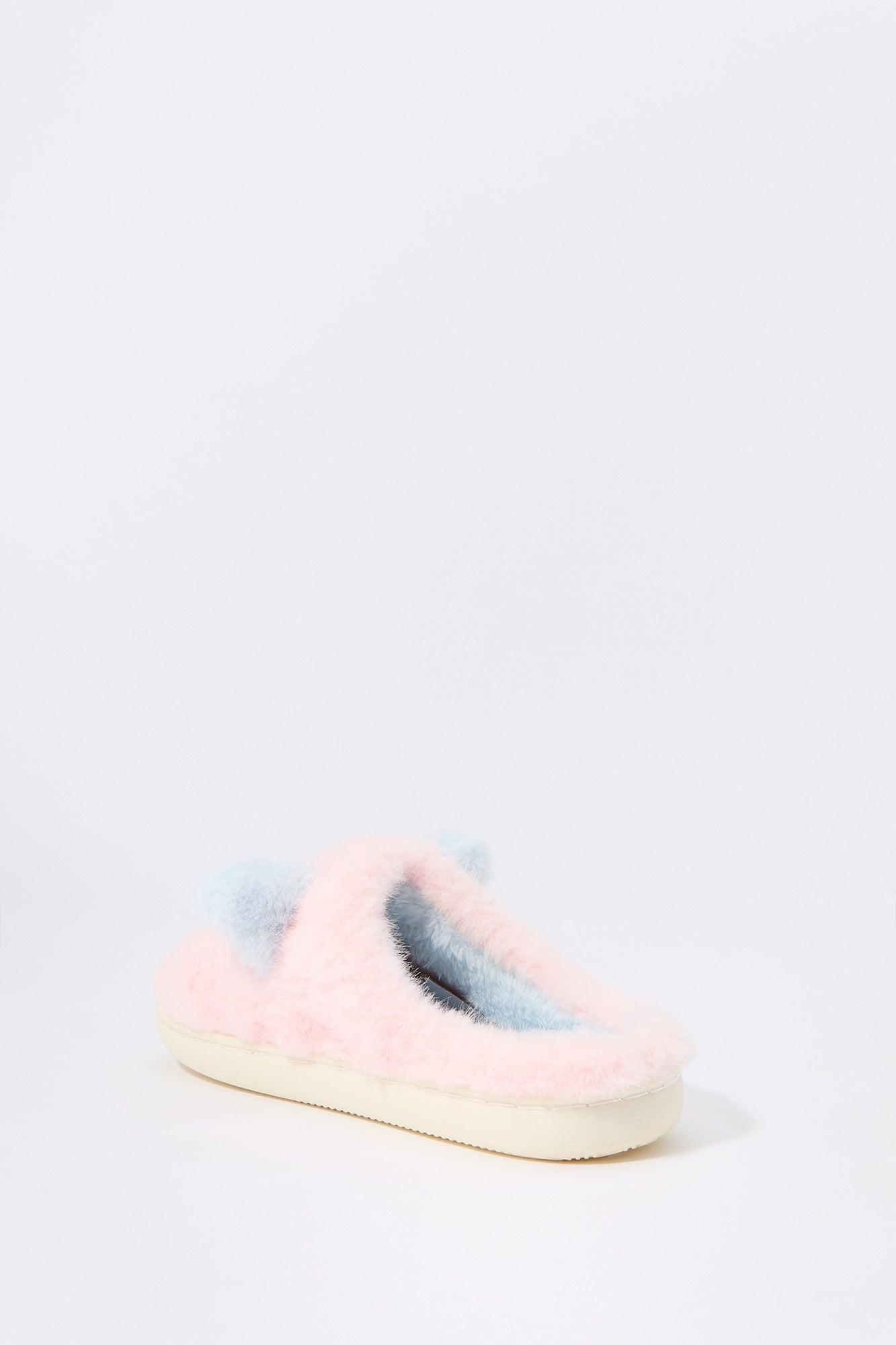 3D Critter Ear Plush Slipper Female Product Image