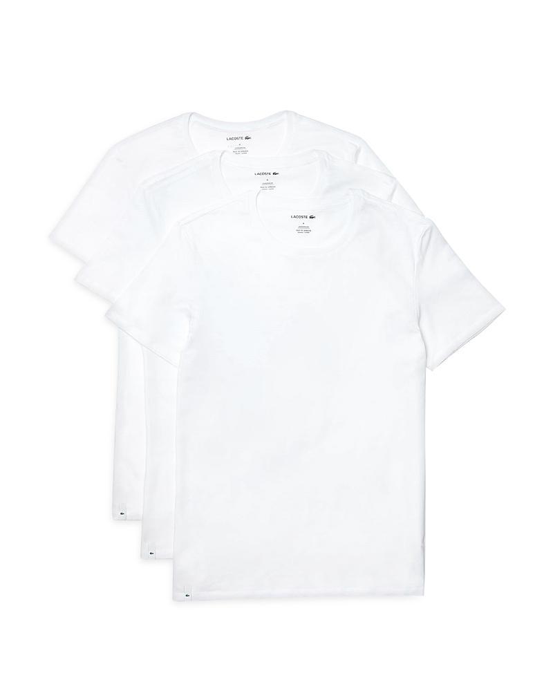 Lacoste 3-Pack Crew Neck Slim Fit Essential T-Shirt Men's Clothing Product Image