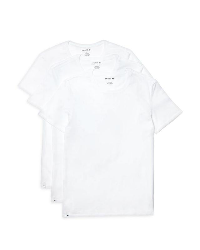 Lacoste 3-Pack Crew Neck Slim Fit Essential T-Shirt Men's Clothing Product Image