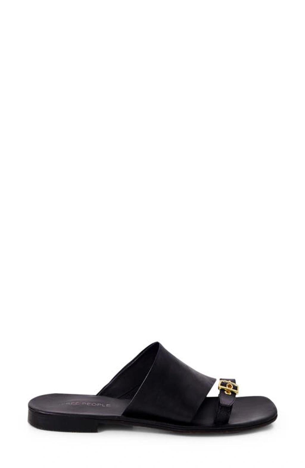 Mila Slide Sandal In Black Product Image