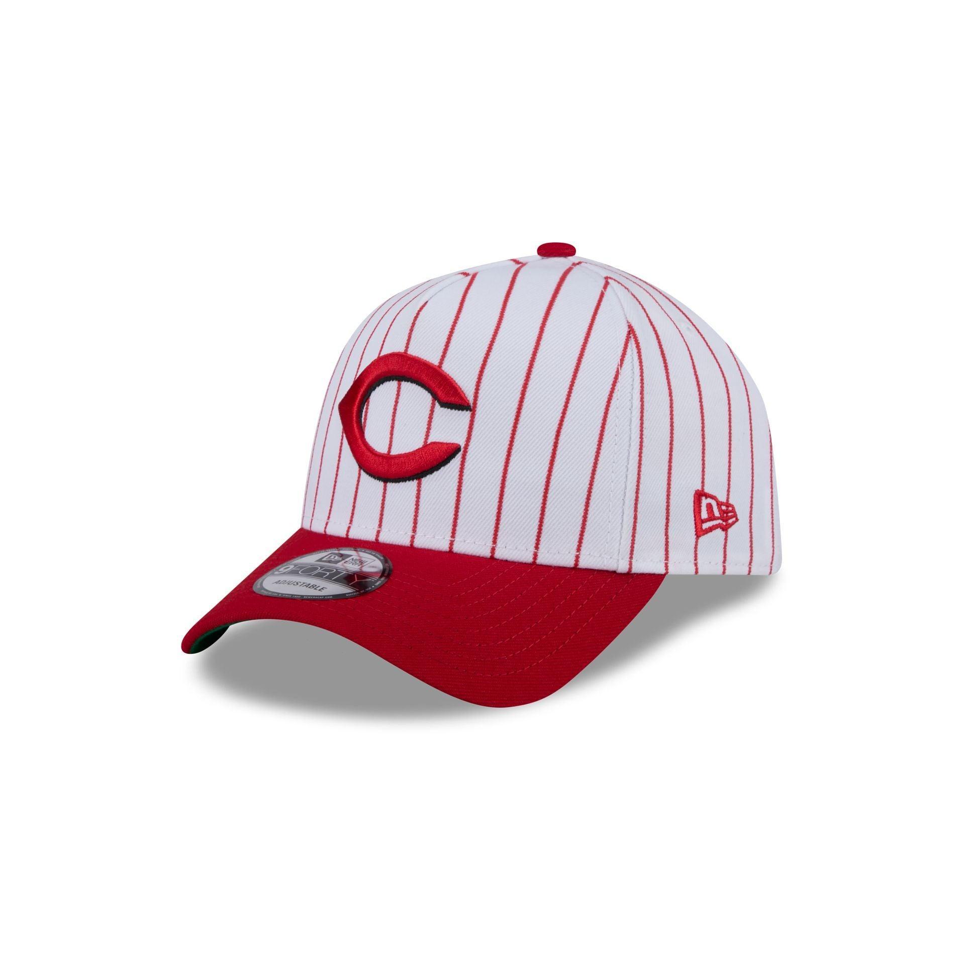 Cincinnati Reds All-Star Game Pack Pinstripe 9FORTY A-Frame Snapback Hat Male Product Image