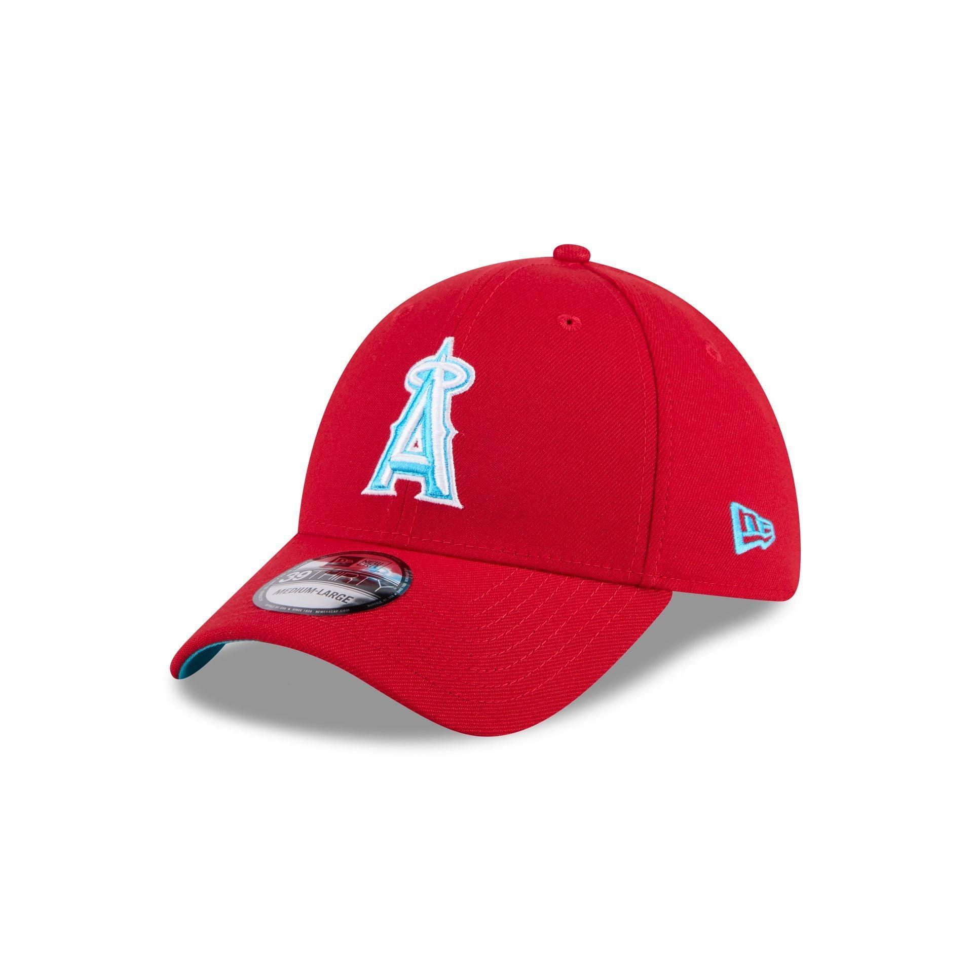 Los Angeles Angels Father's Day 2024 39THIRTY Stretch Fit Hat Male Product Image