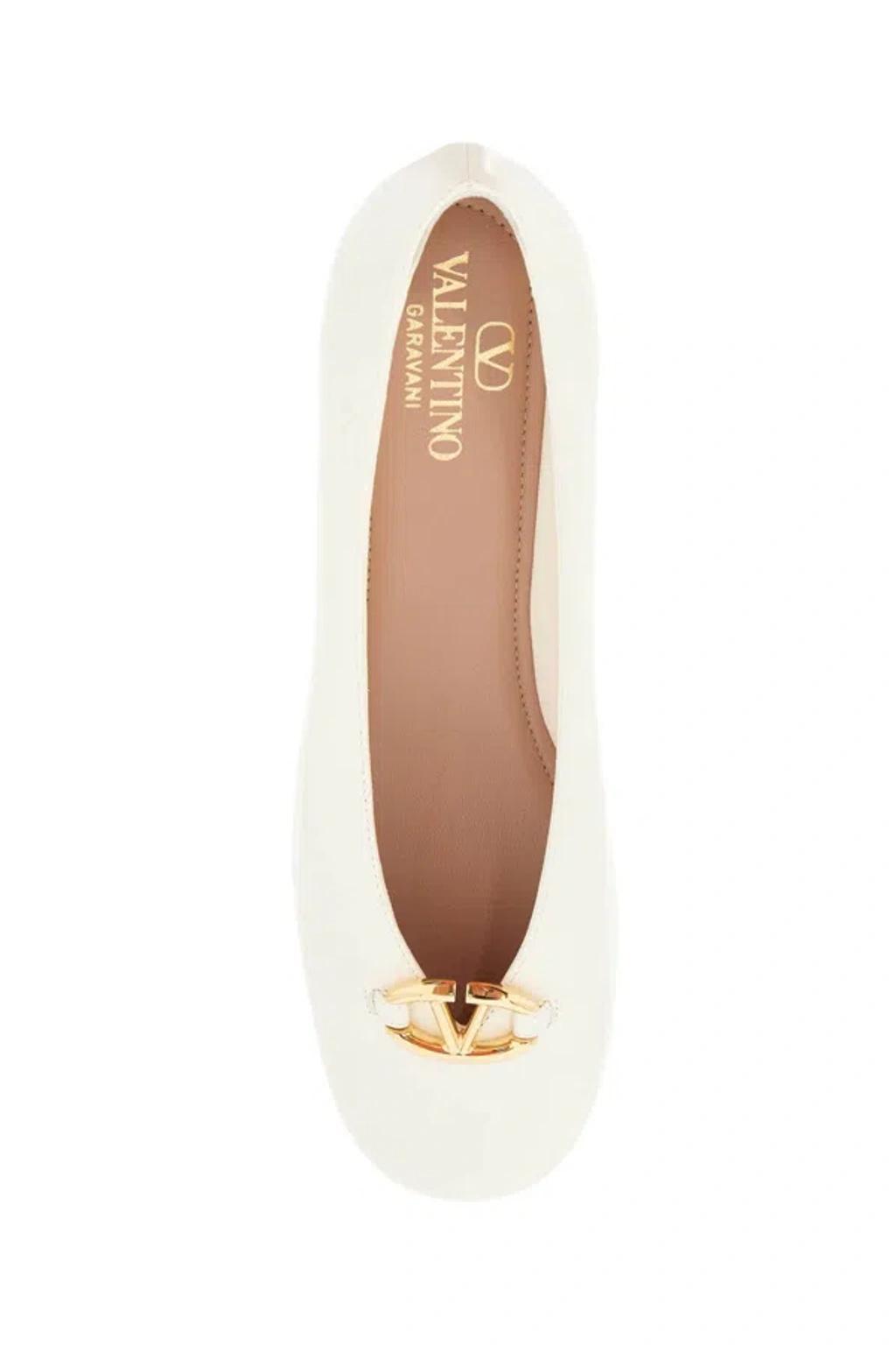 VALENTINO GARAVANI Flats In White Product Image