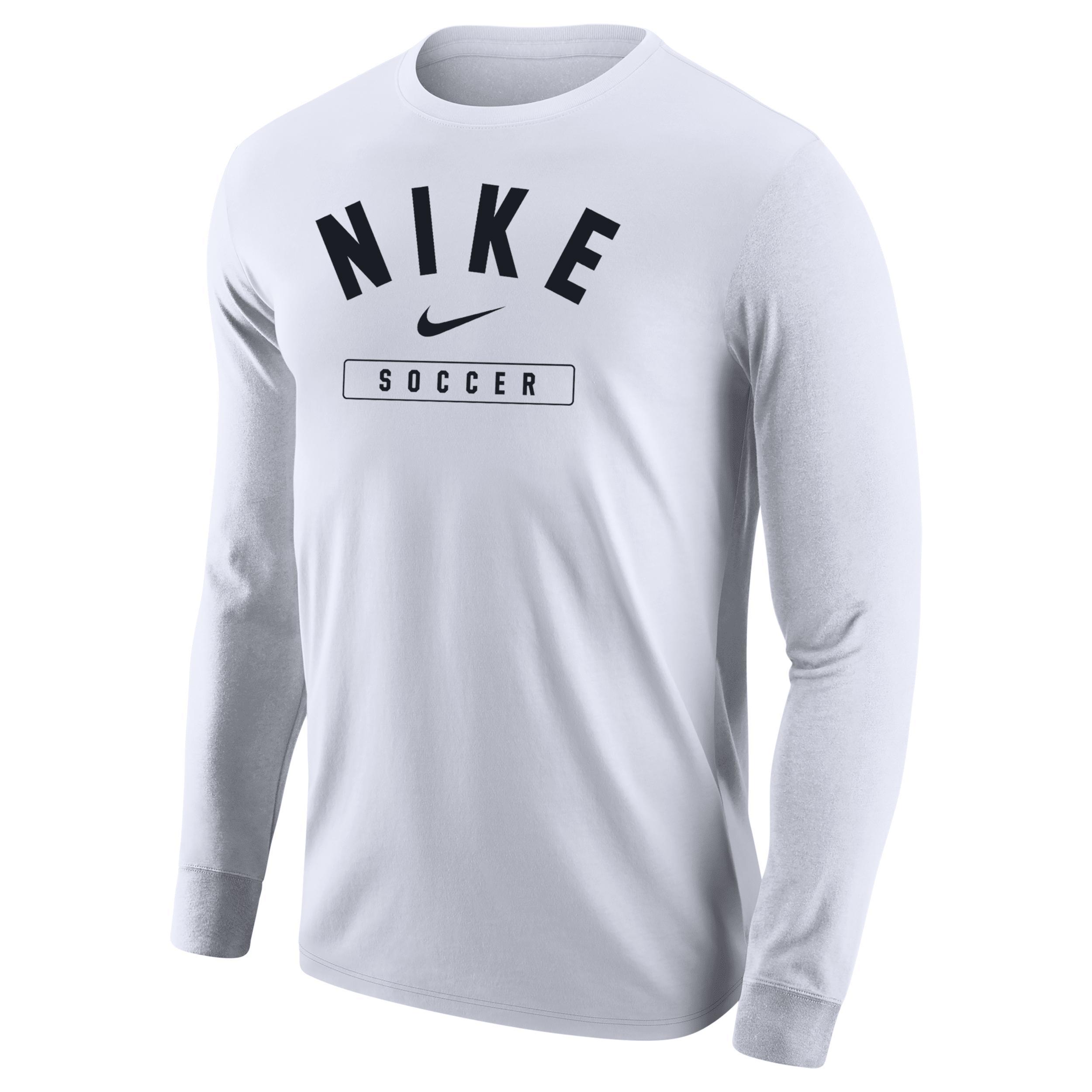 Nike Men's Swoosh Soccer Long-Sleeve T-Shirt Product Image