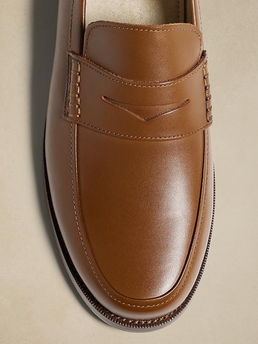 Leather Penny Loafer Product Image