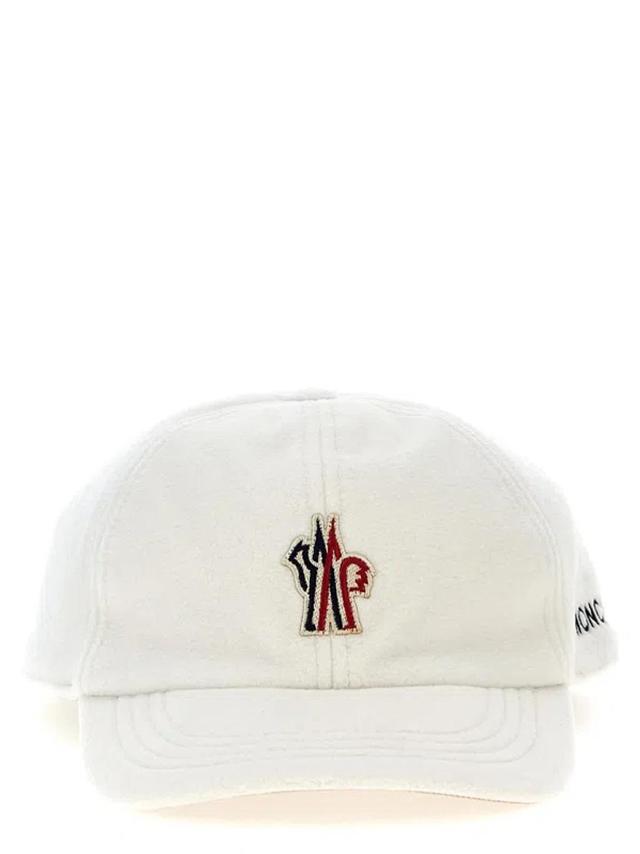 Logo Patch Cap In White Product Image