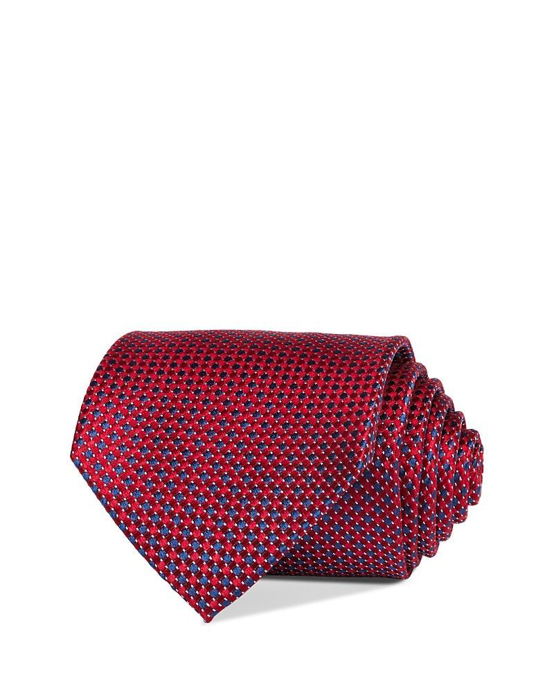 The Mens Store at Bloomingdales Silk Woven Dot Classic Tie - Exclusive Product Image