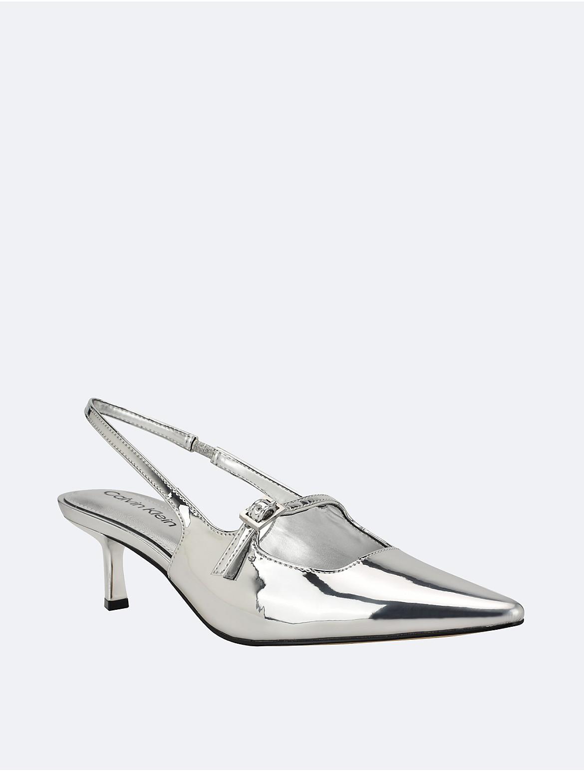 Calvin Klein Womens Womens Kallien Heel - Metallic - 9 Product Image