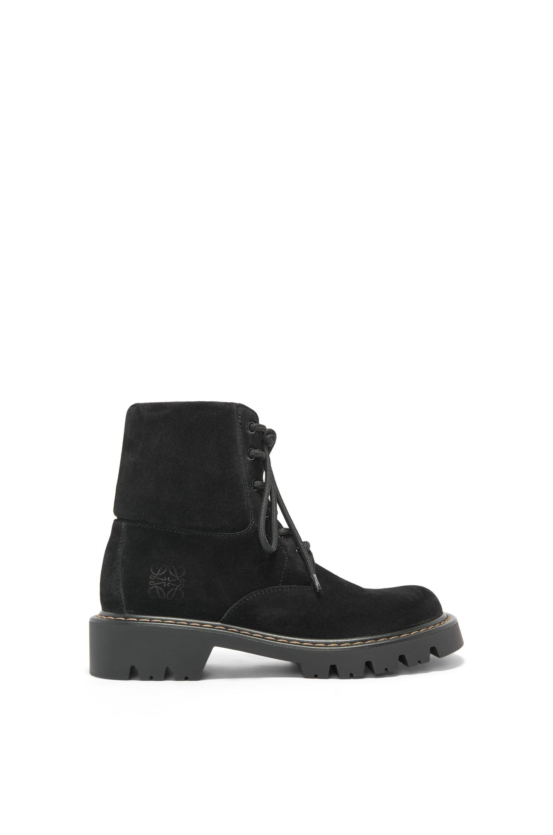 Sierra combat boot in suede Product Image