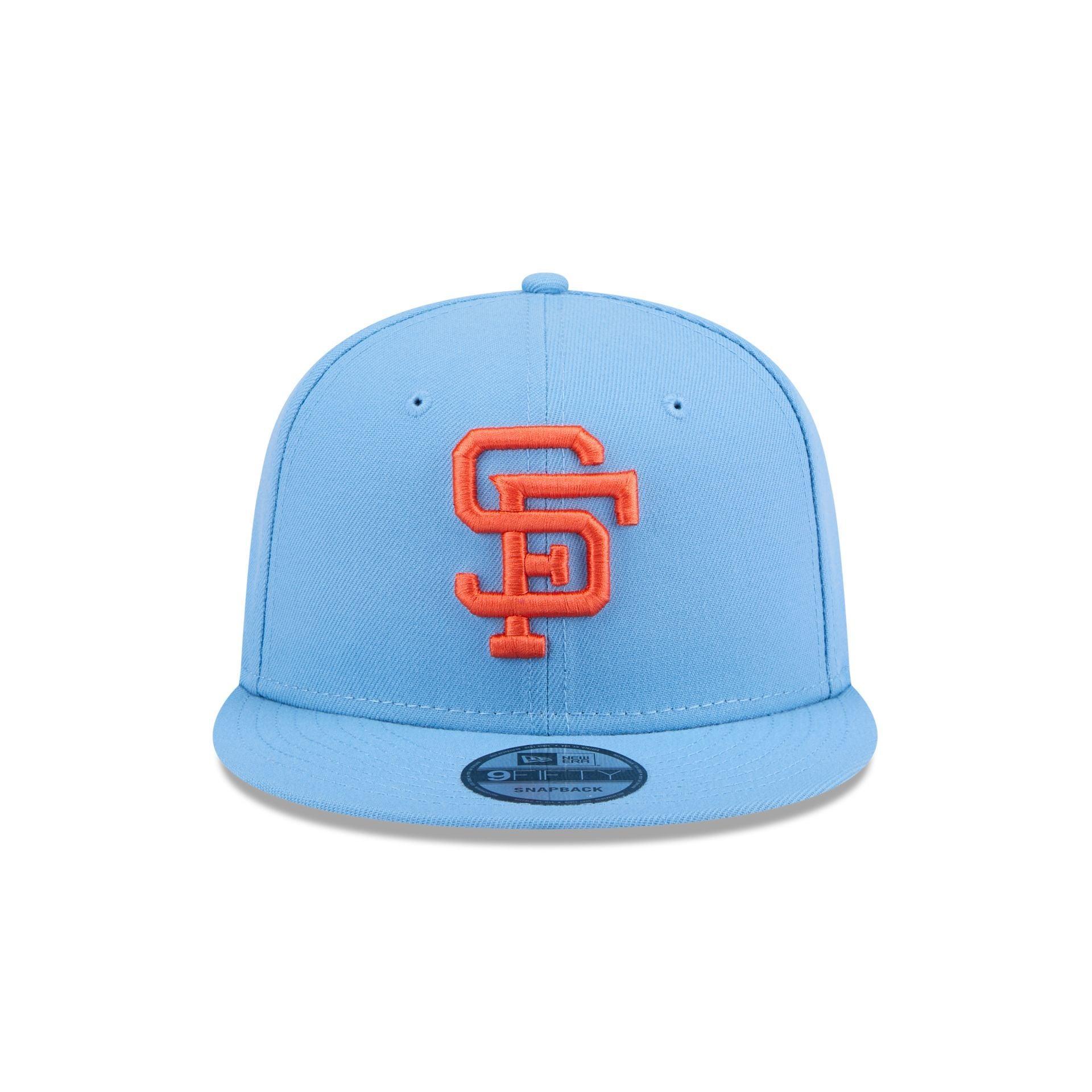 San Francisco Giants Sky Blue 9FIFTY Snapback Hat Male Product Image