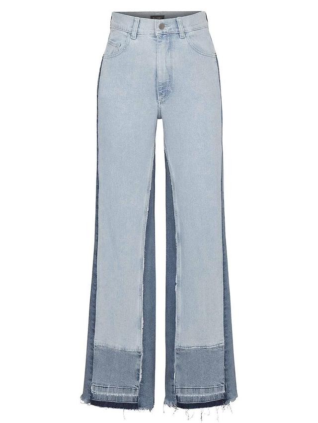 Womens KSENIASCHNAIDER x DL1961 Hepburn Wide Leg Vintage Jeans Product Image