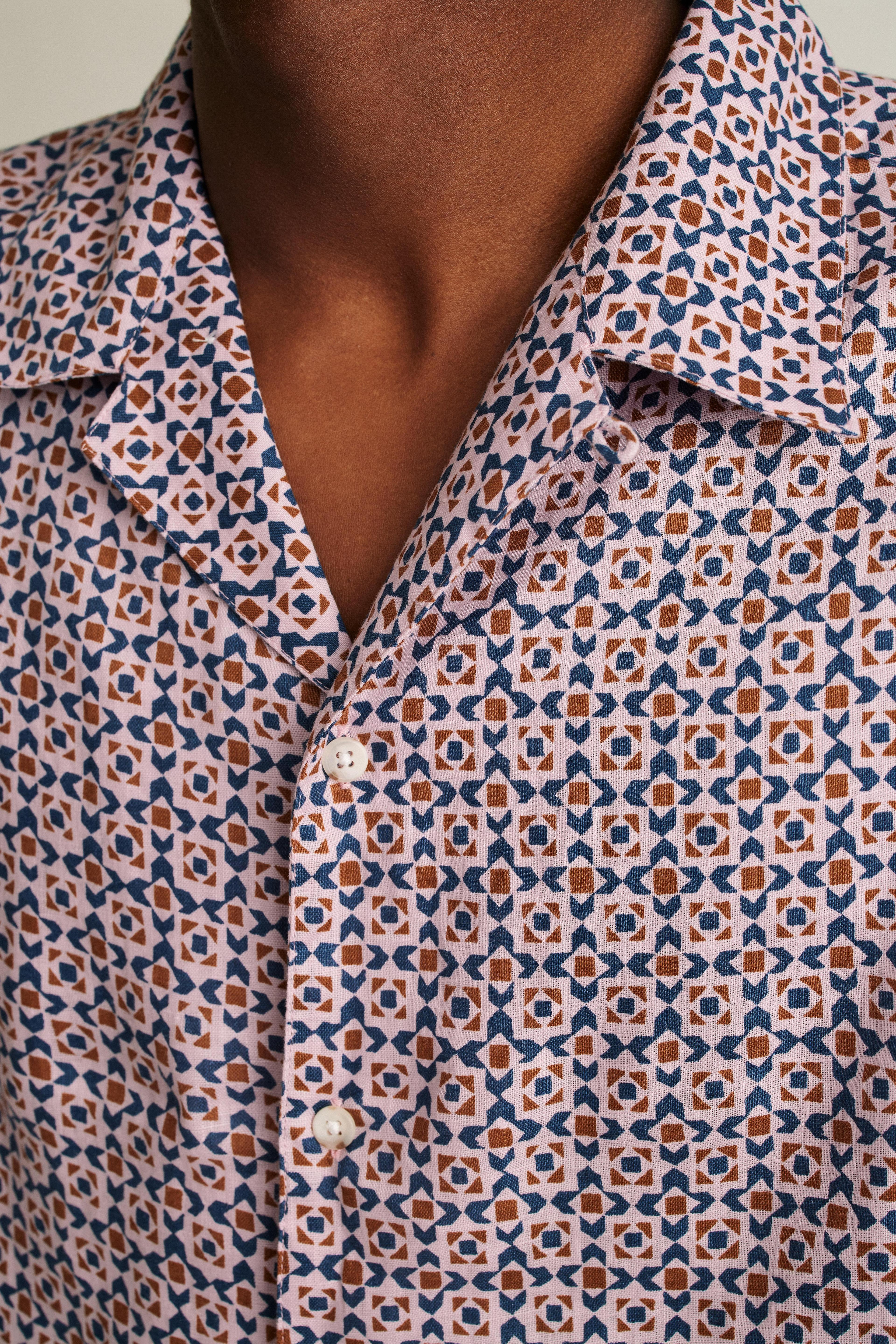 Linen Riviera Cabana Shirt Product Image