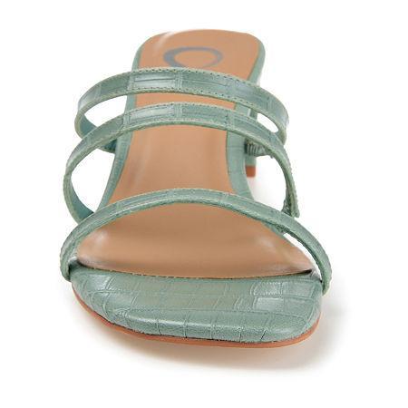 Journee Collection Hariett Womens High Heel Sandals Med Pink Product Image