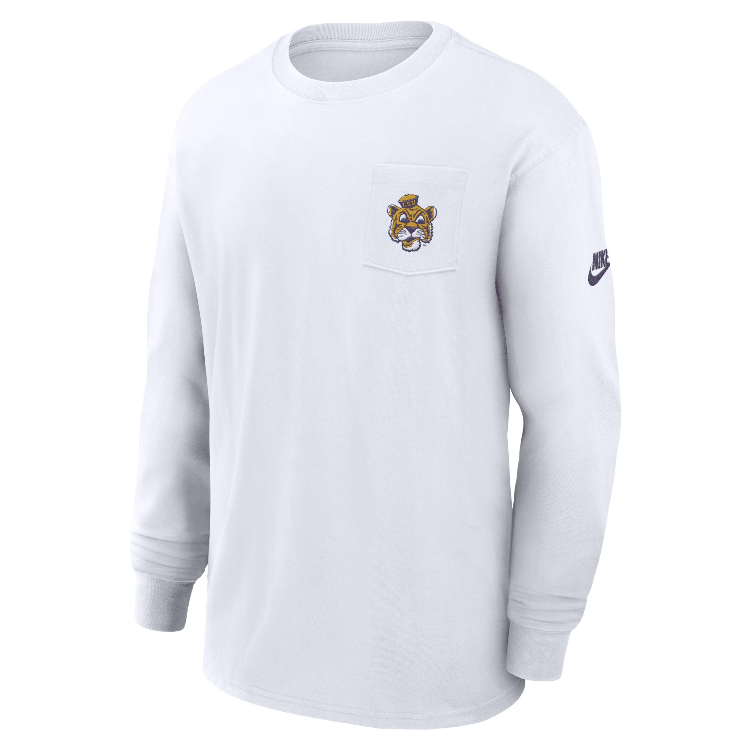 LSU Tigers Legacy Max90 Pocket Nike Mens College Long-Sleeve T-Shirt Product Image