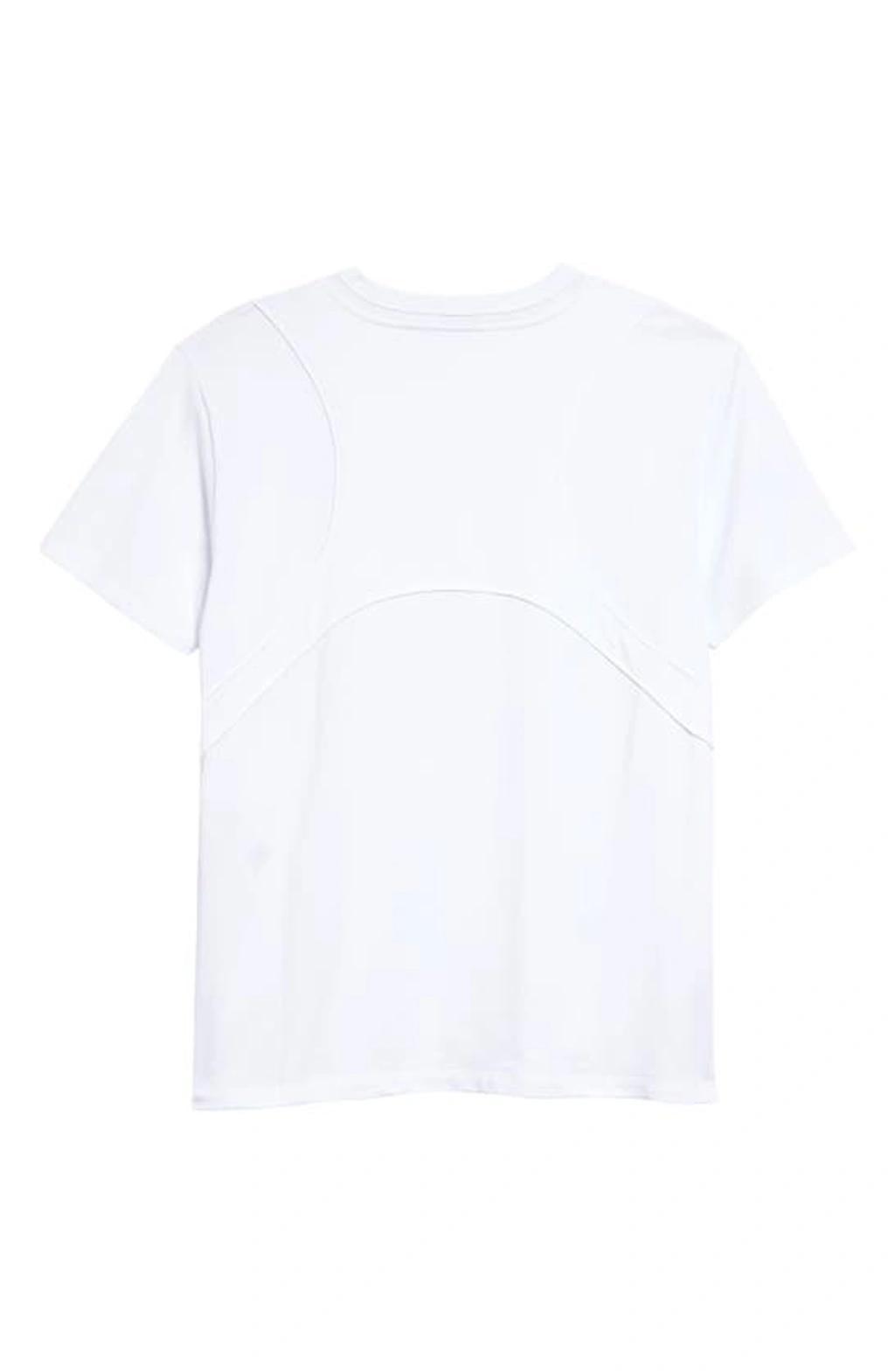 White Harness T-shirt In Bianco Product Image