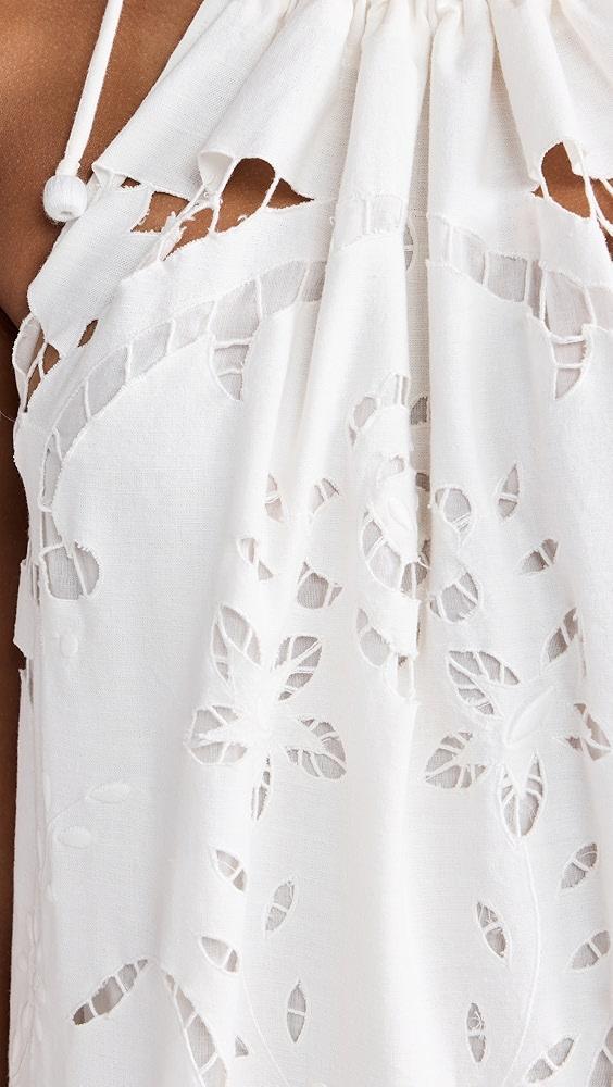 Sea Edith Embroidery Halter Neck Dress | Shopbop Product Image