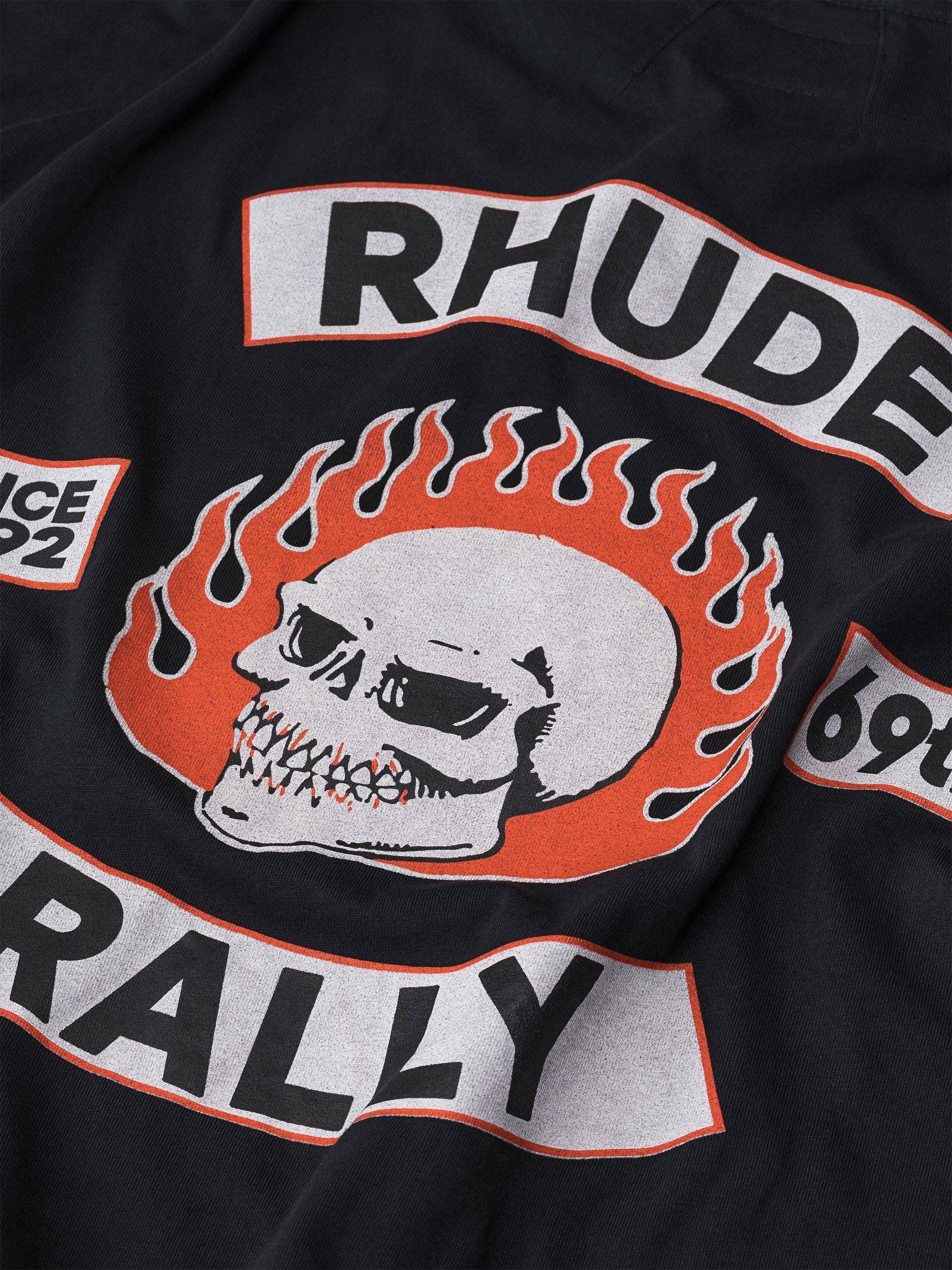 RHUDE 92 RALLY LS TEE Male Product Image