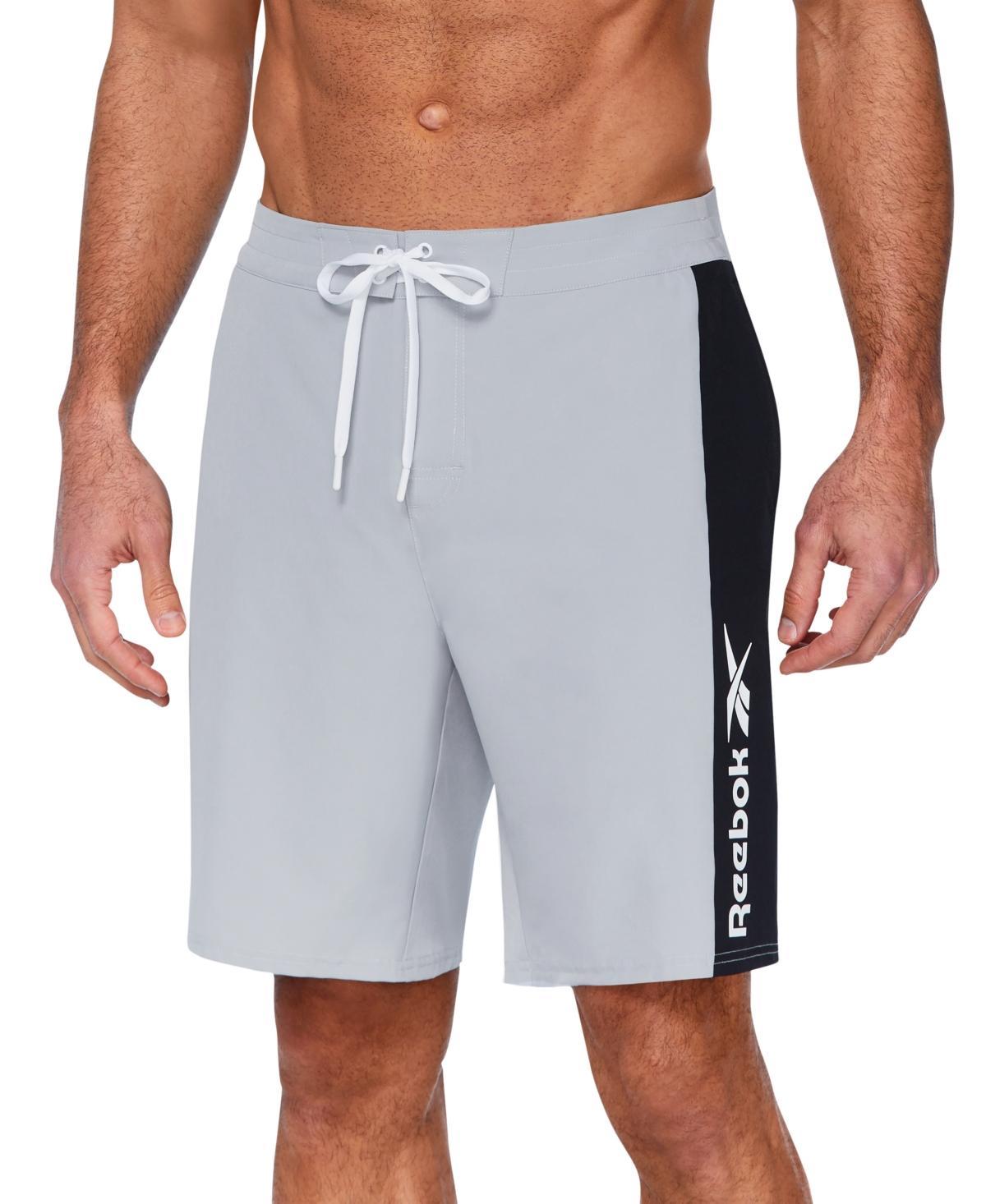 Reebok Mens 9 Colorblocked Board Shorts - Navy Product Image