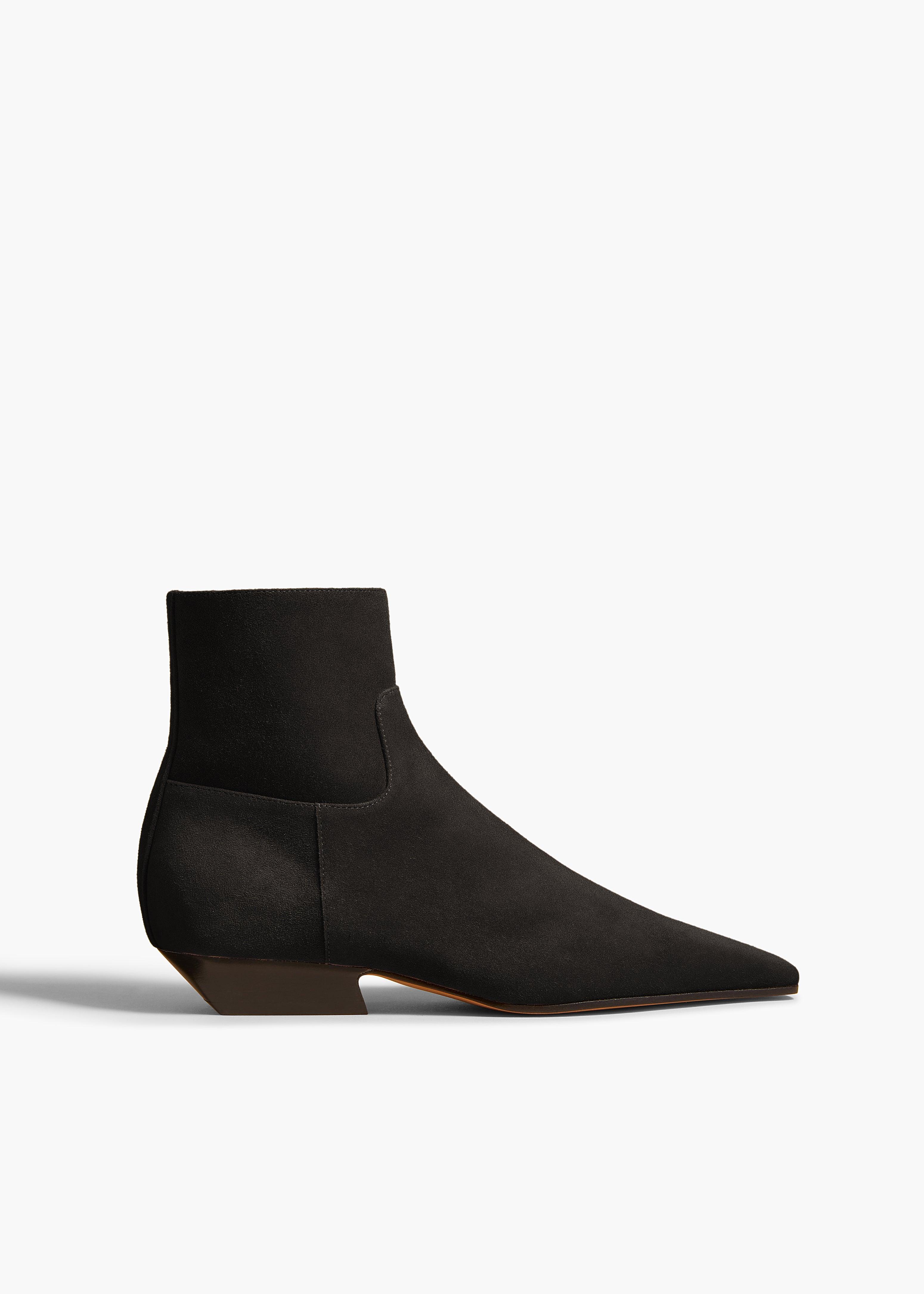 Marfa Ankle Boot in Black Suede Product Image