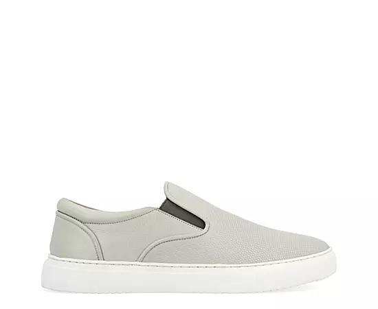 Thomas & Vine Conley Mens Leather Slip-On Sneakers Product Image