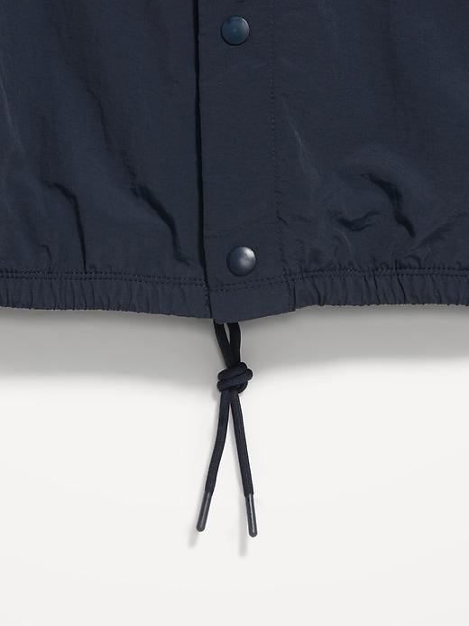 Water-Resistant Snap-Front Jacket Product Image