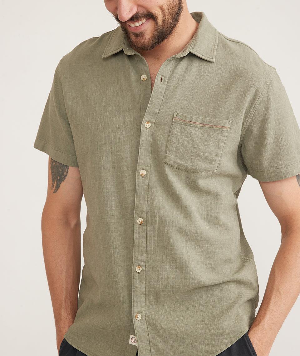 Stretch Selvage Short Sleeve Shirt Product Image