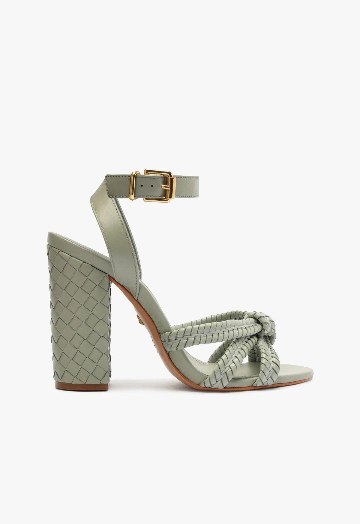 Kareena Woven Leather Sandal Female Product Image